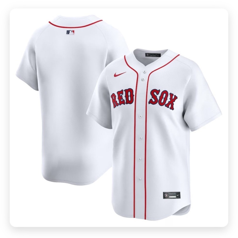 Boston Red Sox Nike Home Limited Jersey - White